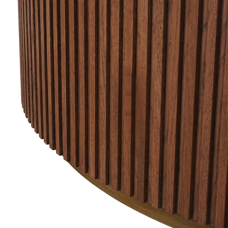 Mason Round Coffee Table Large Walnut - B33300