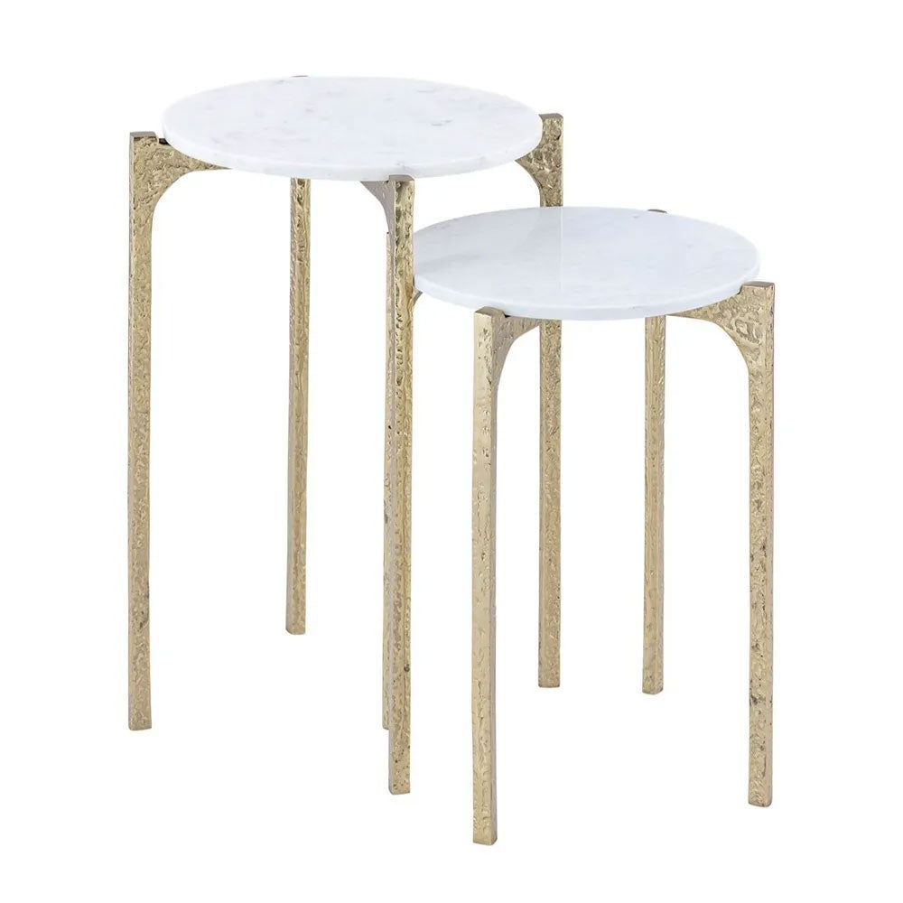 Thea Marble Nesting Side Tables - B33643