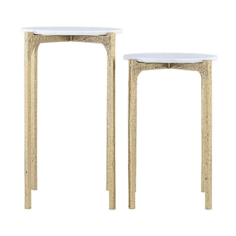 Thea Marble Nesting Side Tables - B33643