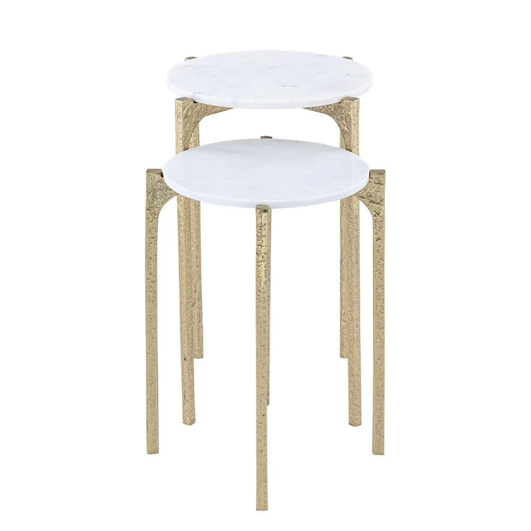 Thea Marble Nesting Side Tables - B33643