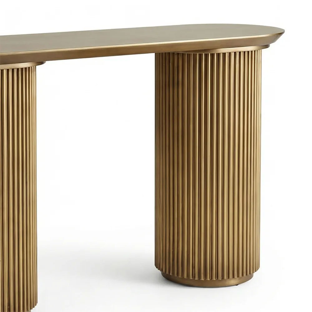 Nomad Console Table Small Gold - B33939
