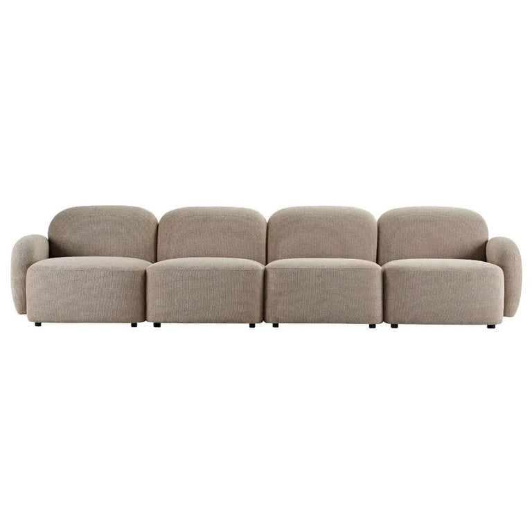 Ramona Modular 4 Seater Sofa Taupe - B34123
