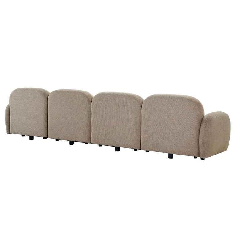 Ramona Modular 4 Seater Sofa Taupe - B34123