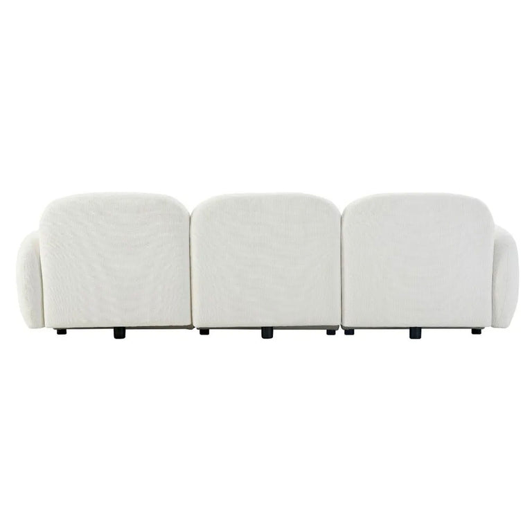 Ramona Modular 3 Seater Sofa White - B34125