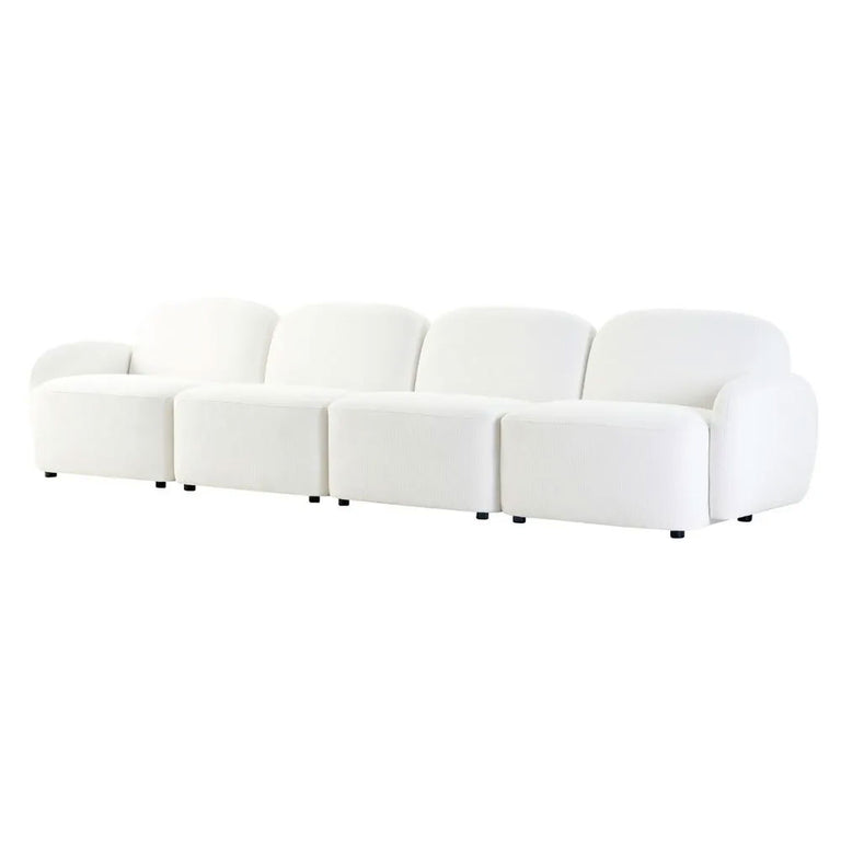 Ramona Modular 4 Seater Sofa White - B34126
