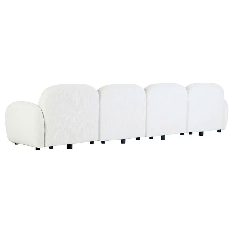 Ramona Modular 4 Seater Sofa White - B34126
