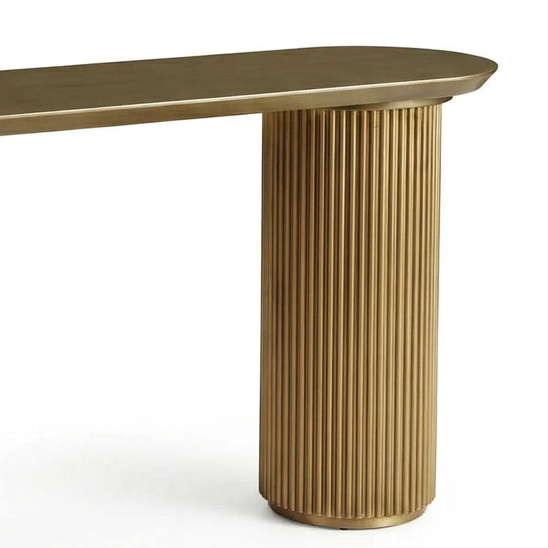 Nomad Console Table Large Gold - B34131