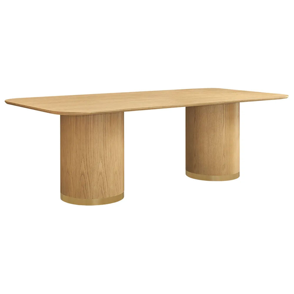 Eli Rectangular Dining Table 2.4m Oak - B34316