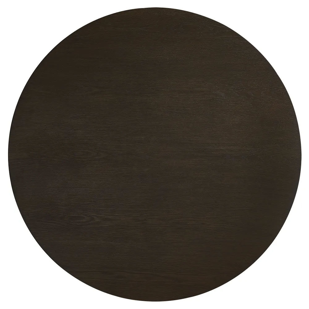 Eli Round Dining Table 1.2m Smoked Oak - B34325