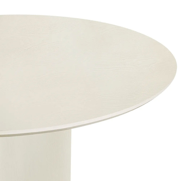 Eli Round Dining Table 1.5m Ivory - B34327