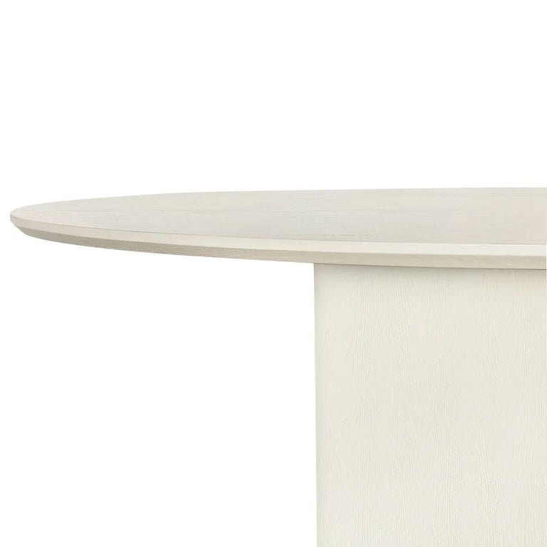 Eli Round Dining Table 1.5m Ivory - B34327