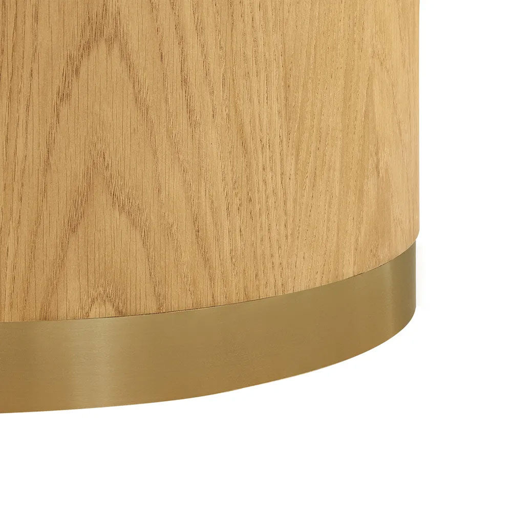 Eli Round Dining Table 1.5m Oak - B34328
