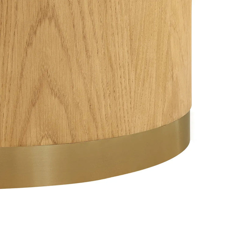 Eli Round Dining Table 1.5m Oak - B34328