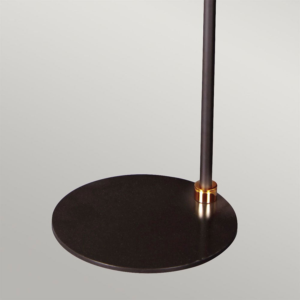 Balance Floor Lamp Black / Polished Brass - BALANCE-FL-BKPB