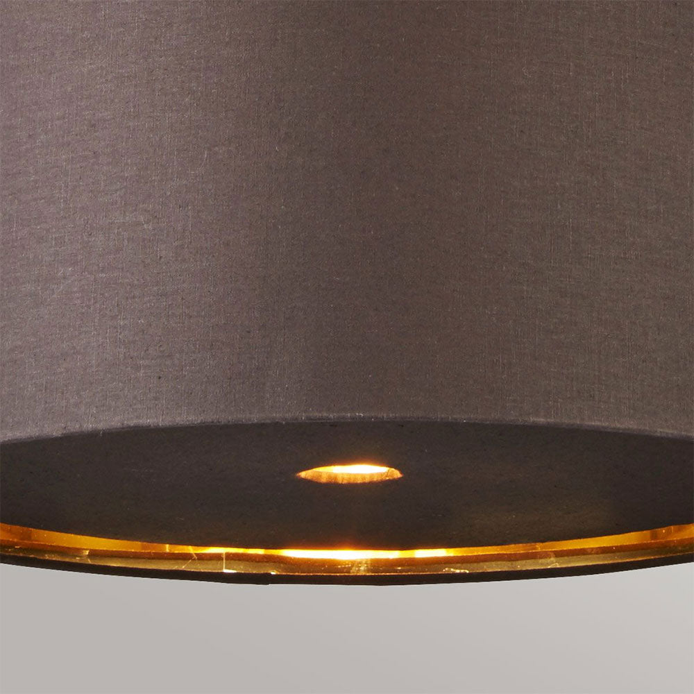 Balance 1 Light Pendant Brown / Polished Brass - BALANCE-P-BRPB