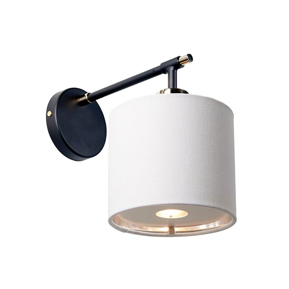 Balance Wall Light Black / Polished Nickel - BALANCE1-BKPN