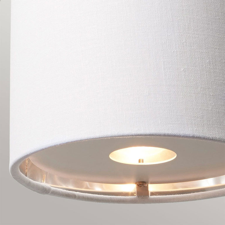 Balance Wall Light White / Polished Nickel - BALANCE1-WPN