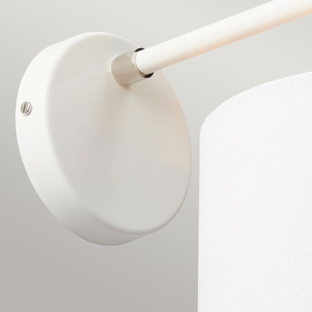 Balance Wall Light White / Polished Nickel - BALANCE1-WPN