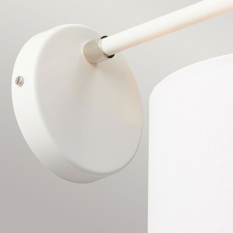 Balance Wall Light White / Polished Nickel - BALANCE1-WPN