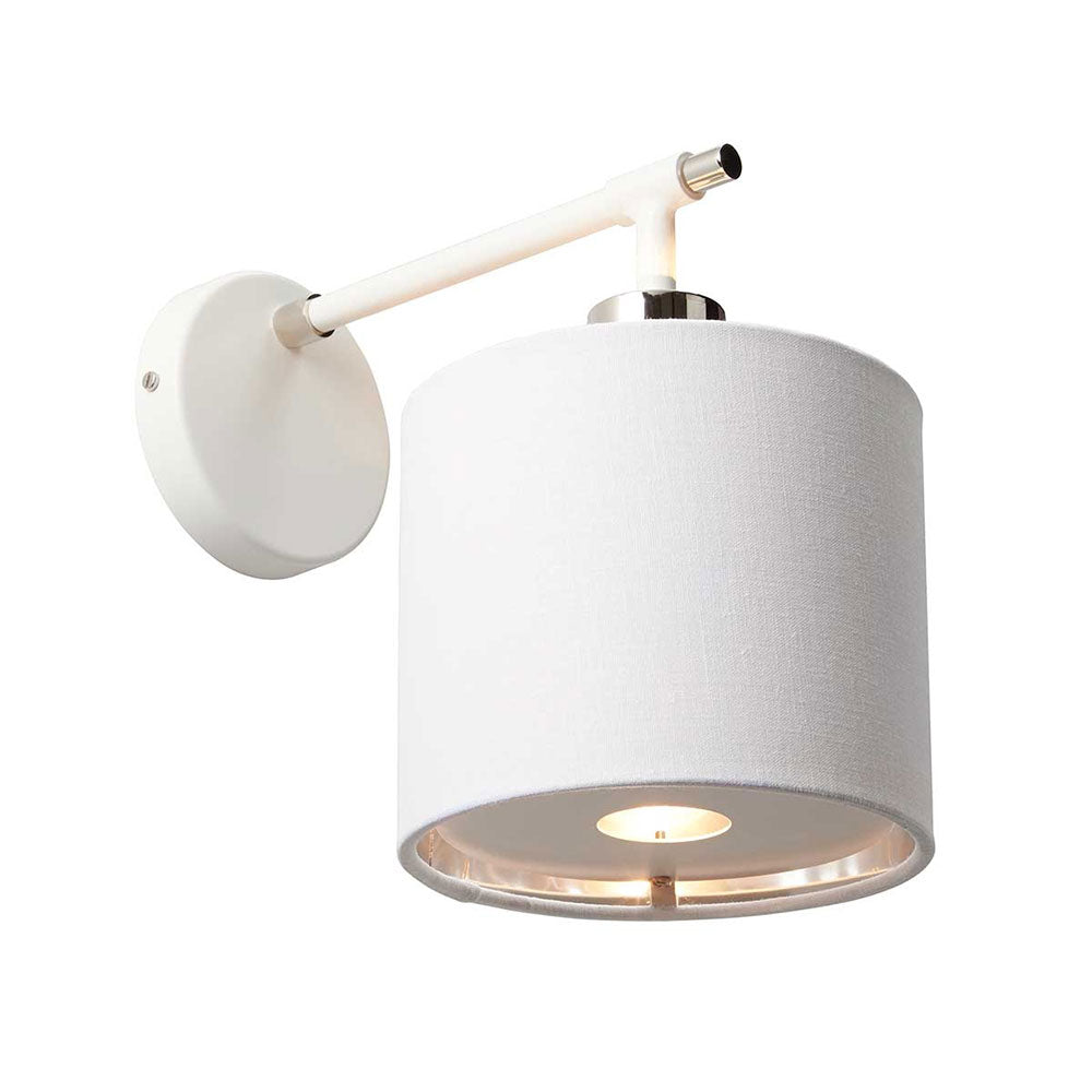 Balance Wall Light White / Polished Nickel - BALANCE1-WPN