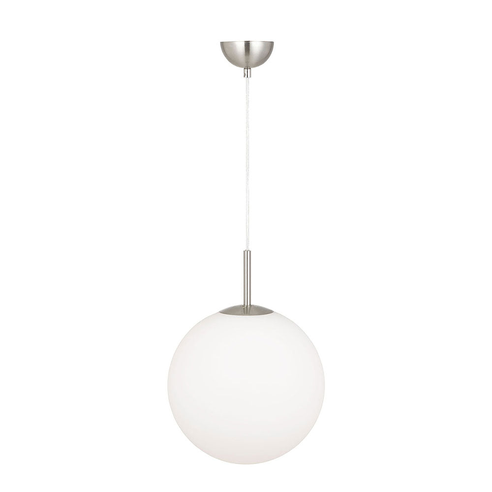 Bally 12 Pendant Nickel / Opal Matt - BALLY PE 12-NKOM