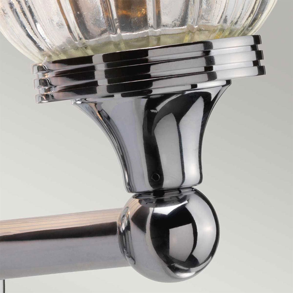 Austen 1 Light Wall Light Polished Chrome - BATH-AUSTEN1-PC