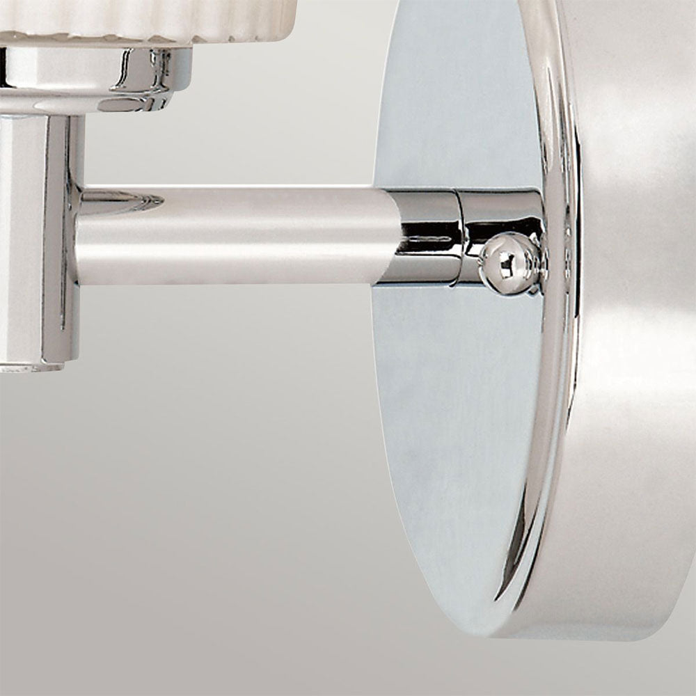 Binstead 1 Light 3W LED Wall Light Polished Chrome - BATH-BN1