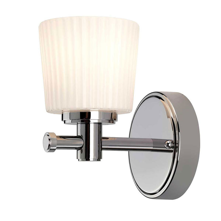 Binstead 1 Light 3W LED Wall Light Polished Chrome - BATH-BN1