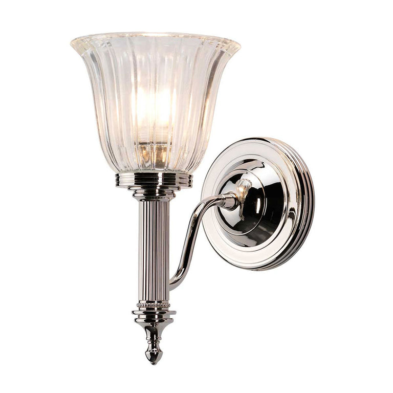 Carroll 3W LED Wall Light Polished Nickel - BATH-CARROLL1-PN