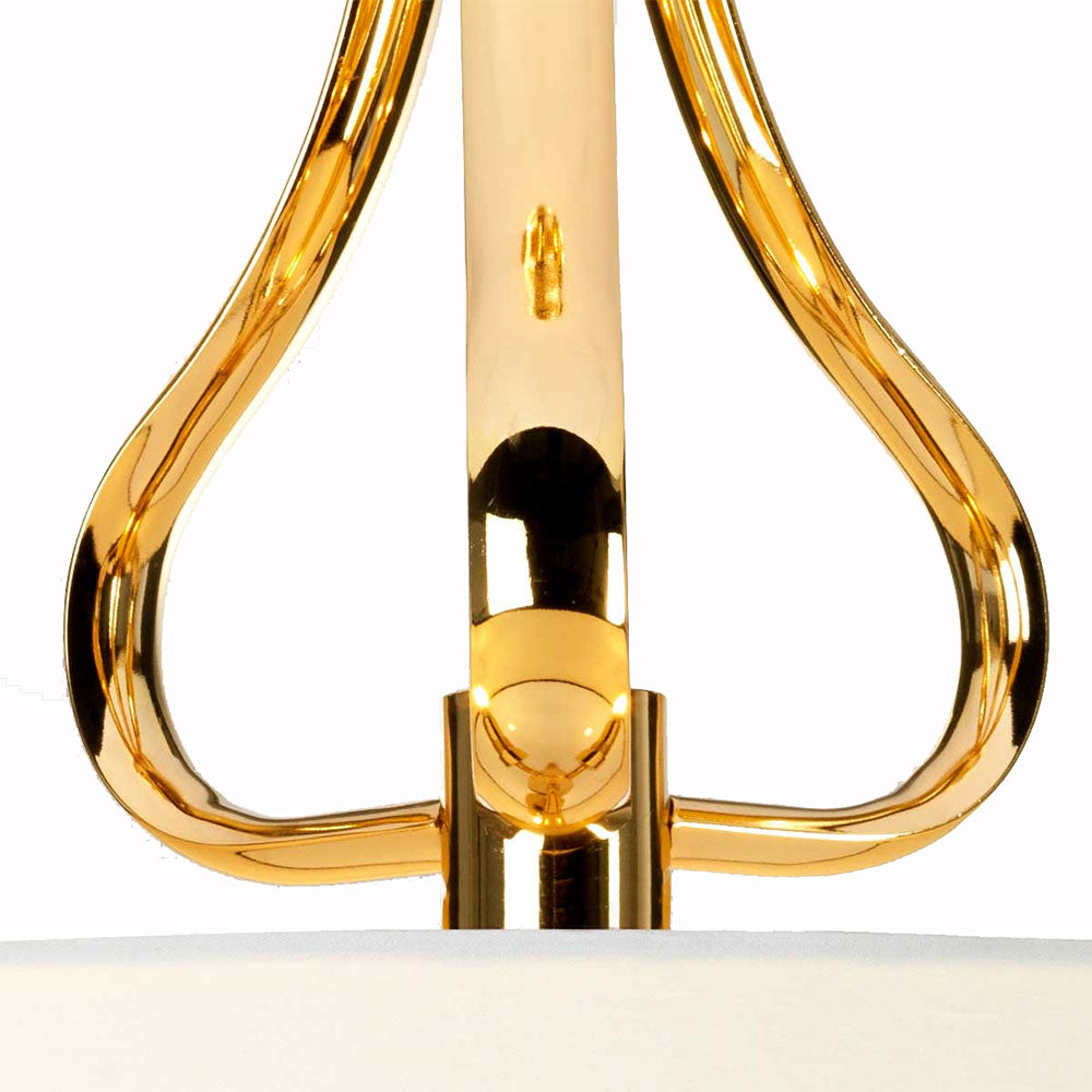 Falmouth 3 Light 9W LED Semi Flush French Gold - BATH-FALMOUTH-SF-FG