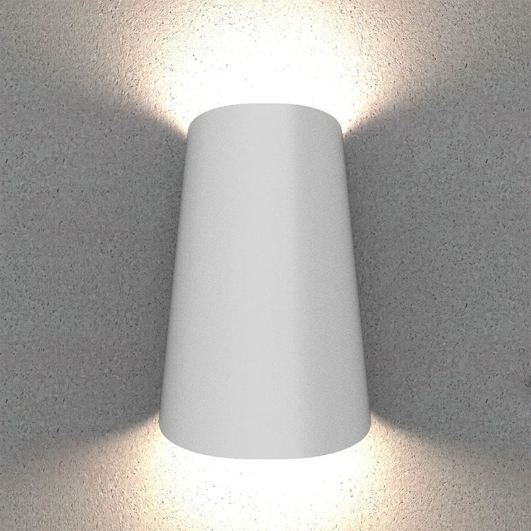 Exterior 11W LED Surface Mounted Up & Down Wall Light White / Tri-Colour - BESTRI2