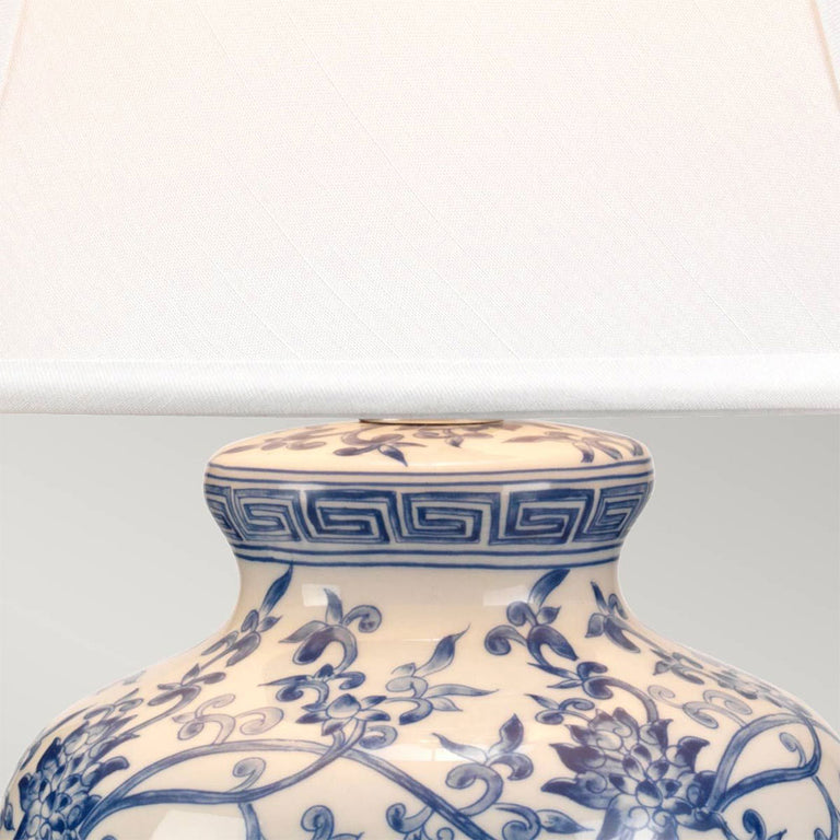 Ginger Jar Table Lamp Blue - BLUE-G-JAR-TL