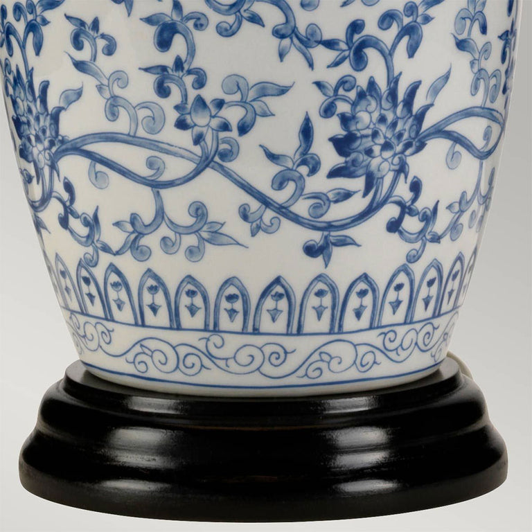 Ginger Jar Table Lamp Blue - BLUE-G-JAR-TL