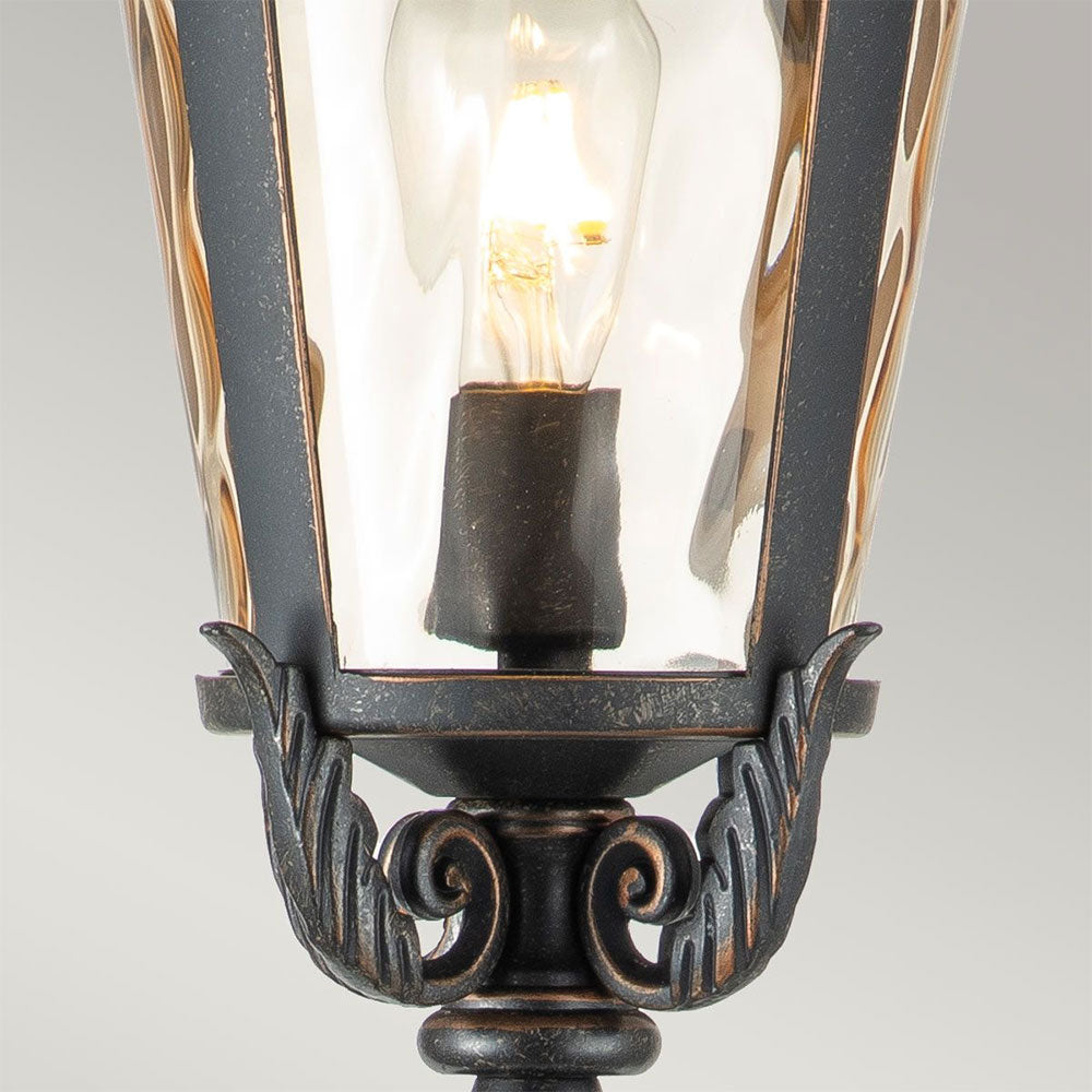 Baltimore Small Lamp Post Weathered Bronze - BT4-M