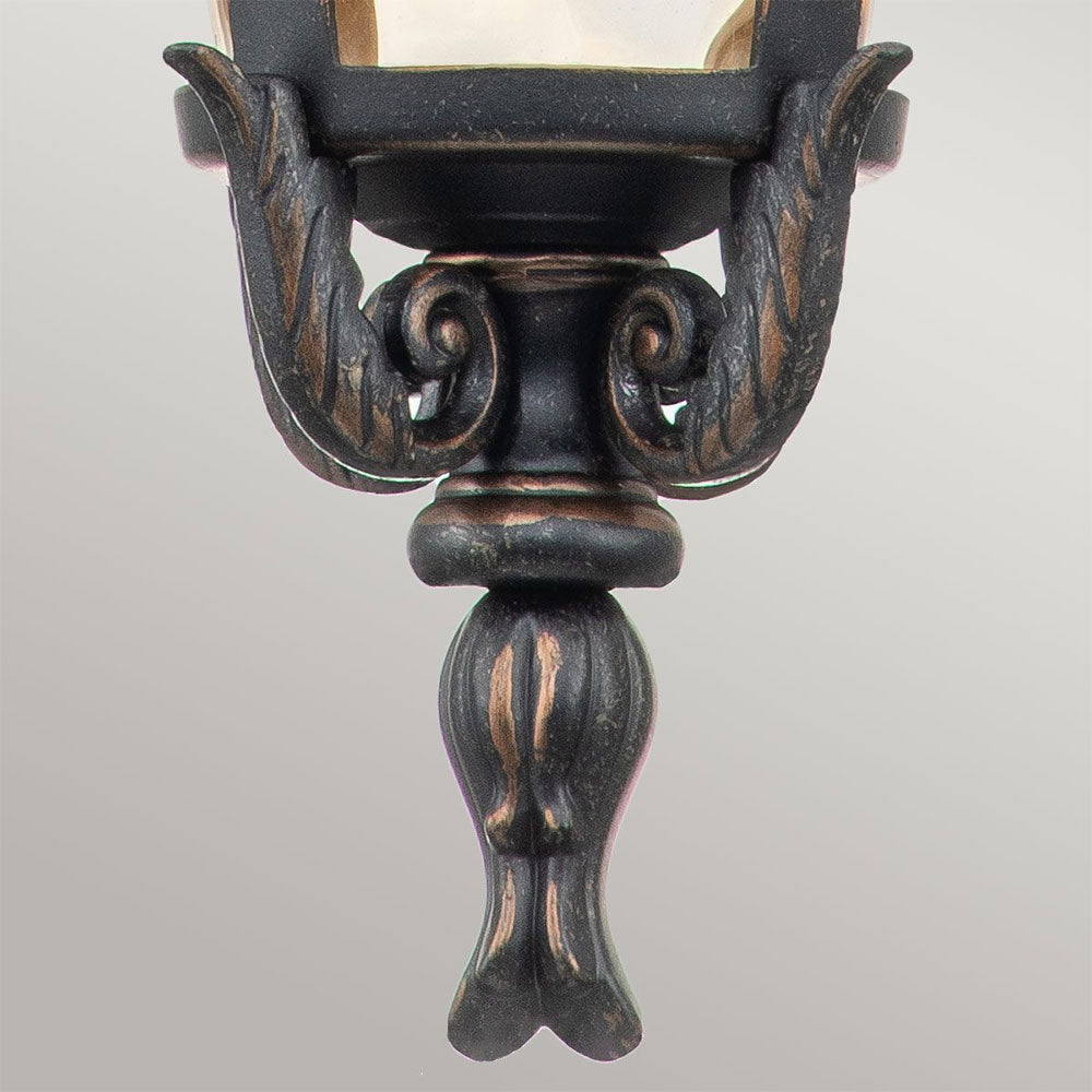 Baltimore Medium Chain Lantern Weathered Bronze - BT8-M
