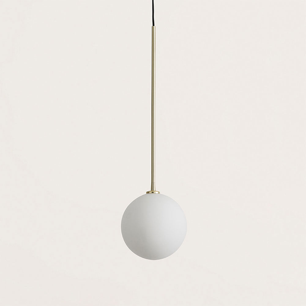 Ball 5W LED Pendant Matt Brass