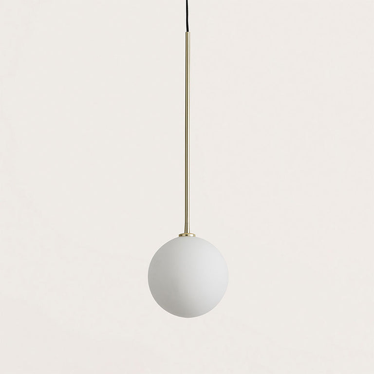 Ball 5W LED Pendant Matt Brass