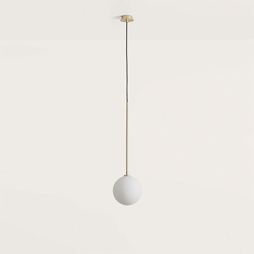 Ball 5W LED Pendant Matt Brass