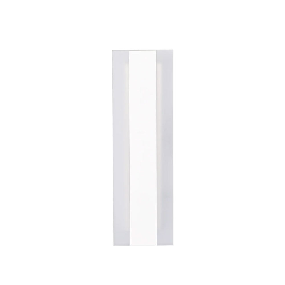 Banda 9W 300mm Outdoor LED Wall Light White / Tri-Colour - BANDA5