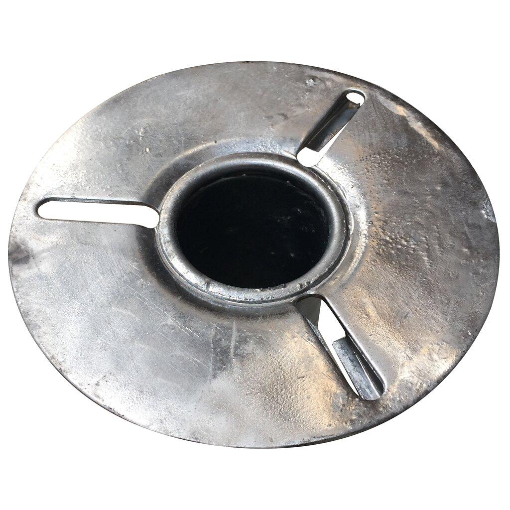 Base Garden Light Accessory Galvanized  - 22039931