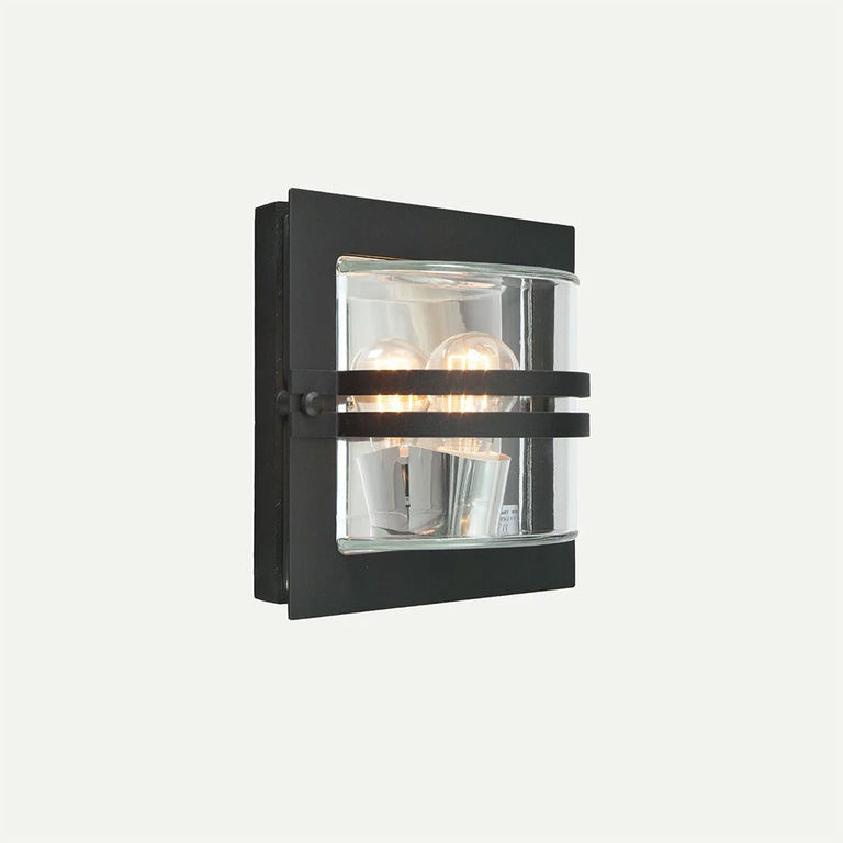 Bern Wall Light Black / Clear - NLYS.650B