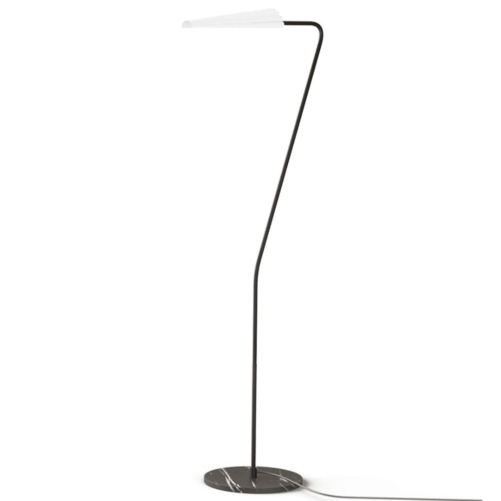 Bion 5W LED Floor Lamp Matt Black / White - ARO.P1306/NEG-BCO