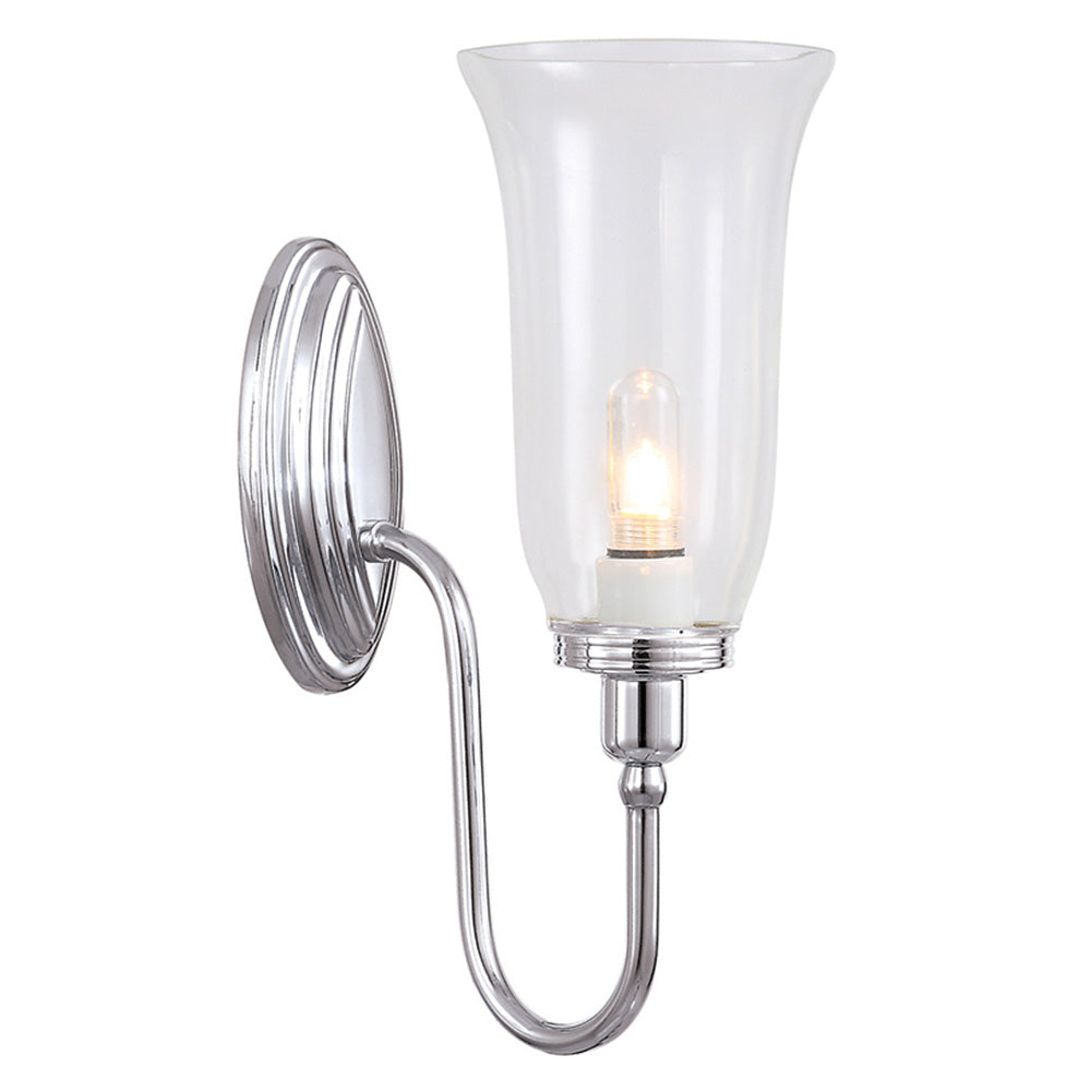 Blake 3W LED Wall Light Polished Chrome - BATH-BLAKE2-PC