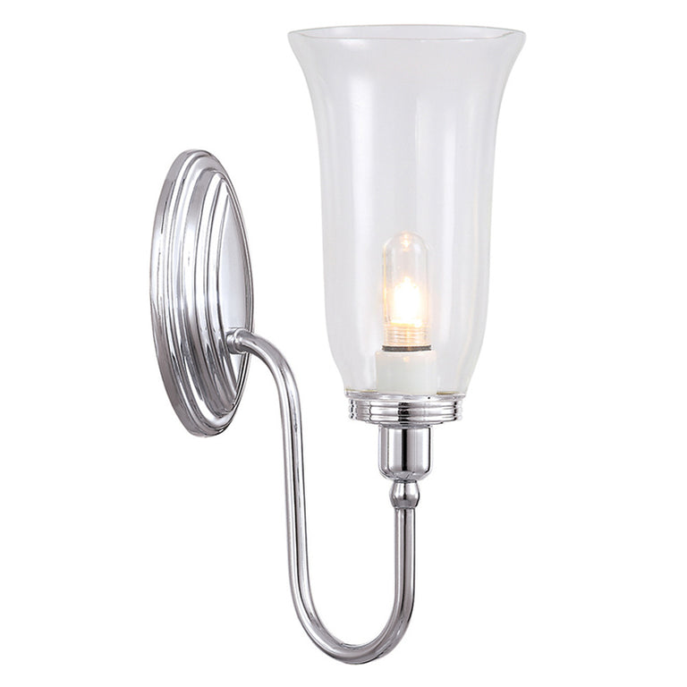 Blake 3W LED Wall Light Polished Chrome - BATH-BLAKE2-PC