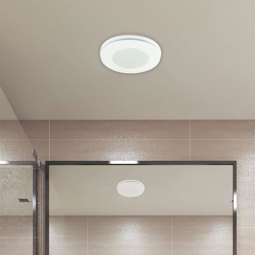 Blizzard 270mm DC Exhaust Fan With Light White / Tri-Colour - 22773/05