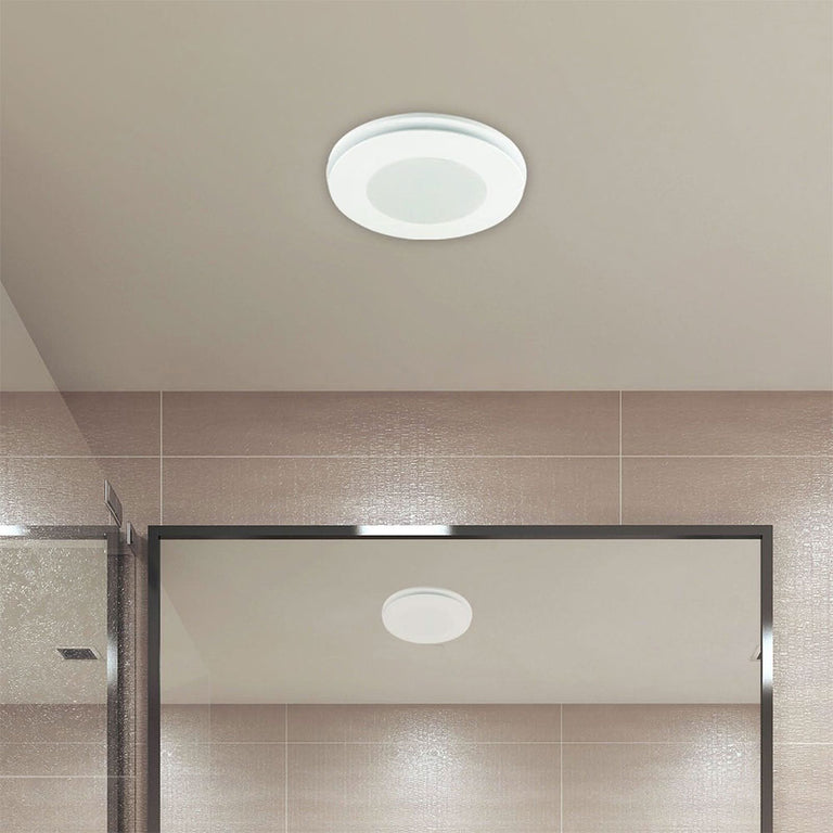 Blizzard 270mm DC Exhaust Fan With Light White / Tri-Colour - 22773/05
