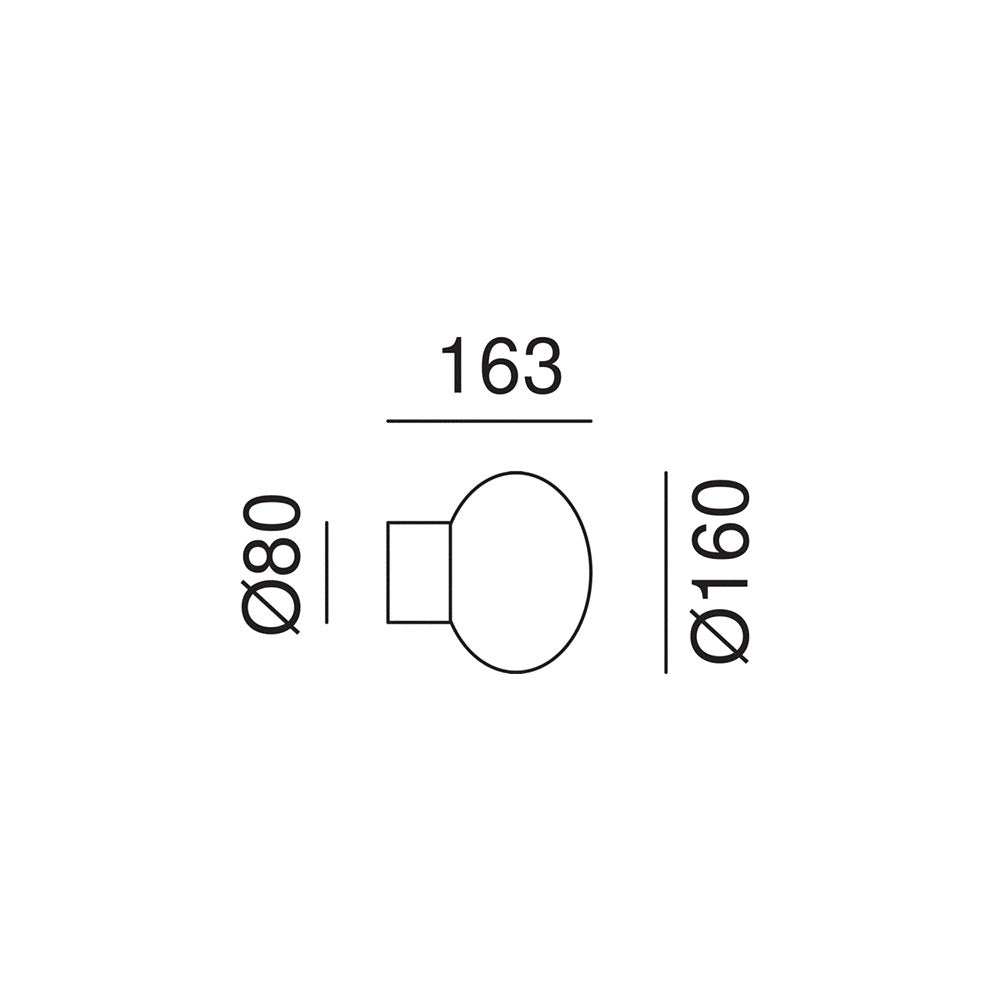 Bloom Wall Light Grey - 279.05.G