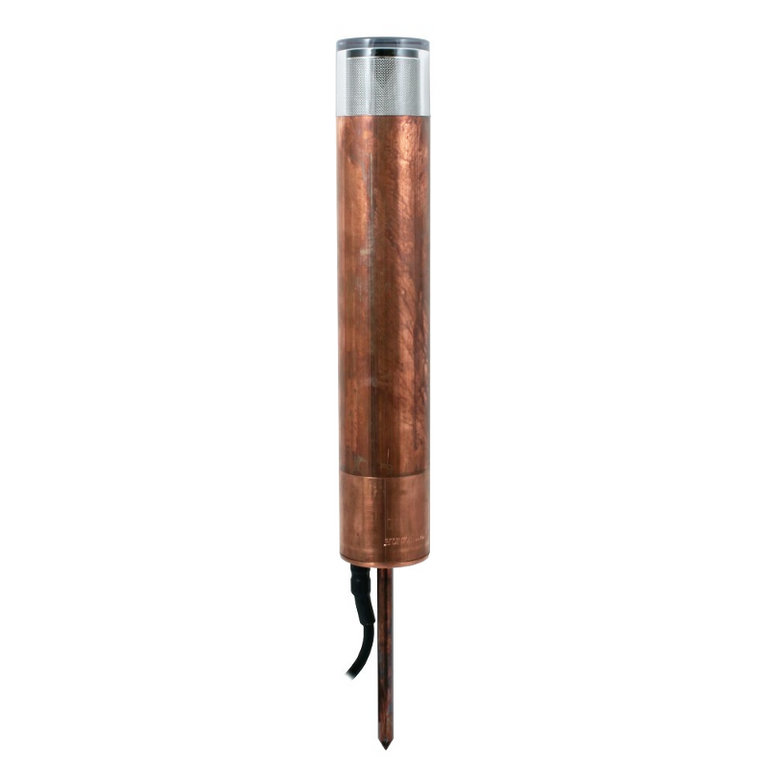 Bollard 300mm 12V / 24V MR16 Copper - BOL300/COP