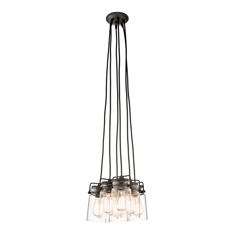 Brinley 6 Light Pendant Olde Bronze - KL/BRINLEY6/OZ