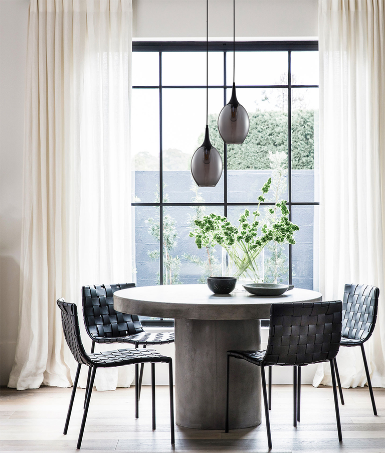 Interior Wine Glass Shape Pendant Light Black Smoke - BROTE2